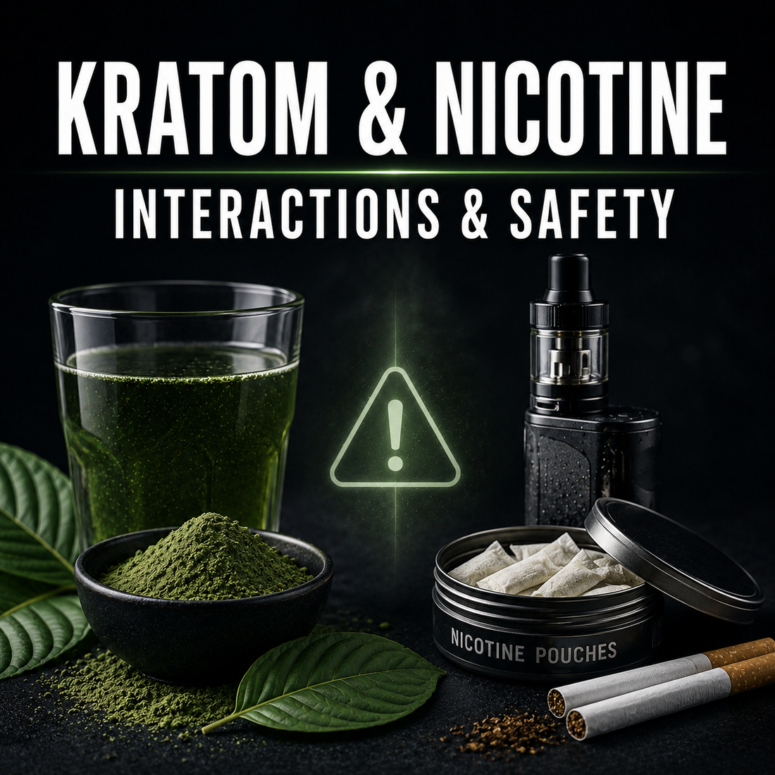 Kratom & Nicotine Interaction: Is Nicotine & Kratom Safe?