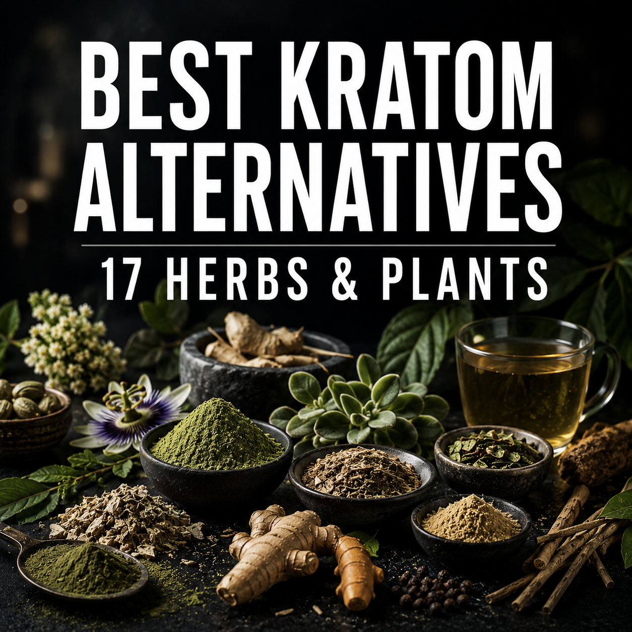 Best Kratom Alternative: 17 Herbs & Plants Similar to Kratom