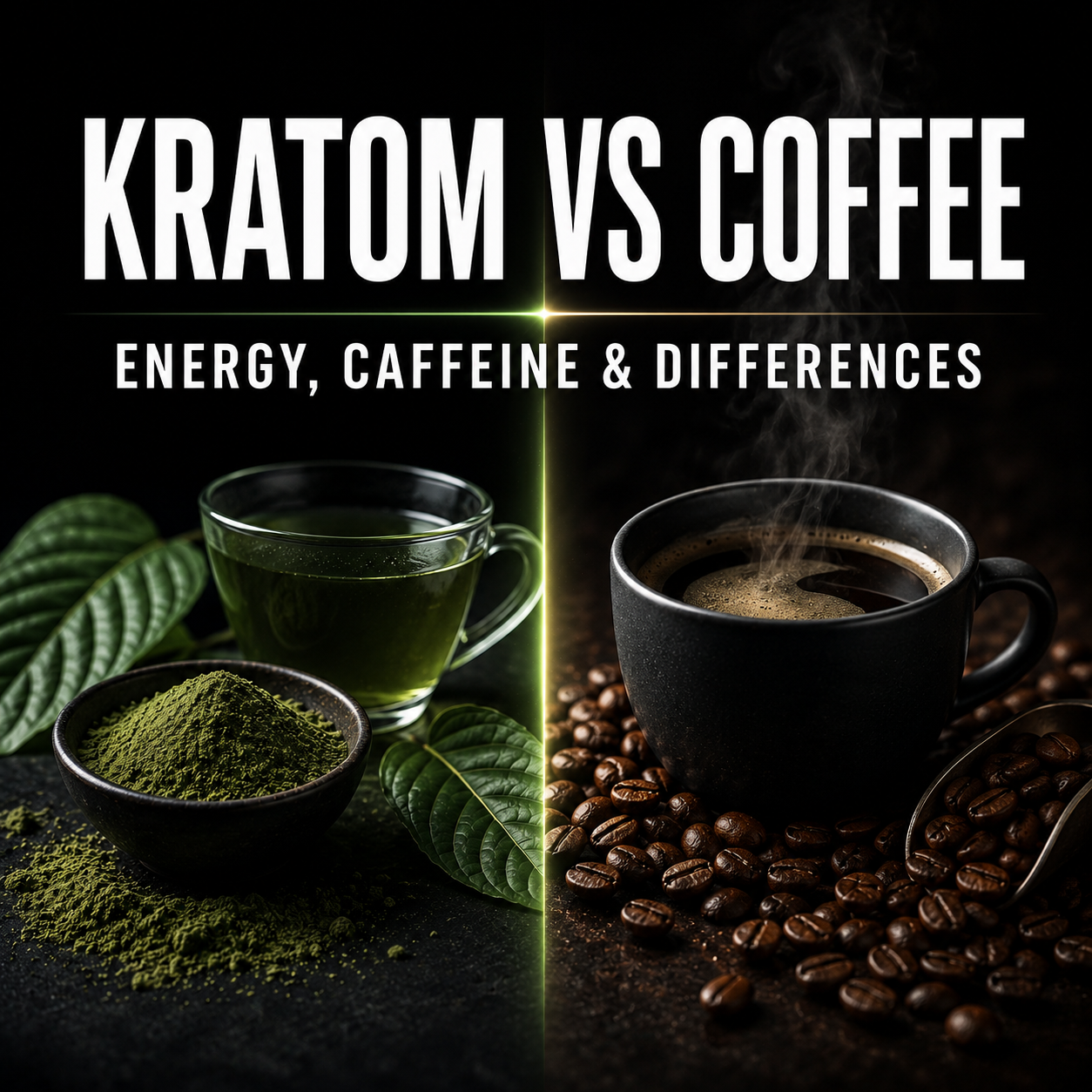 Kratom vs Coffee (& Caffeine): What's The Difference Between Kratom & Coffee?