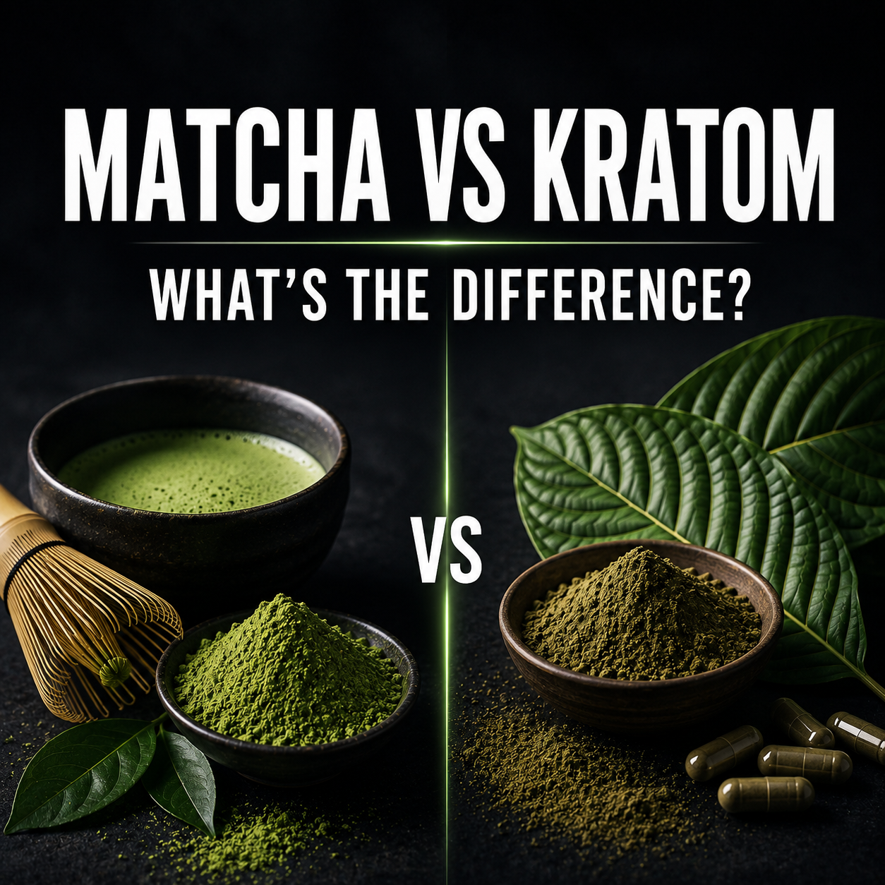 Matcha vs Kratom: What's The Difference Between Matcha & Kratom?