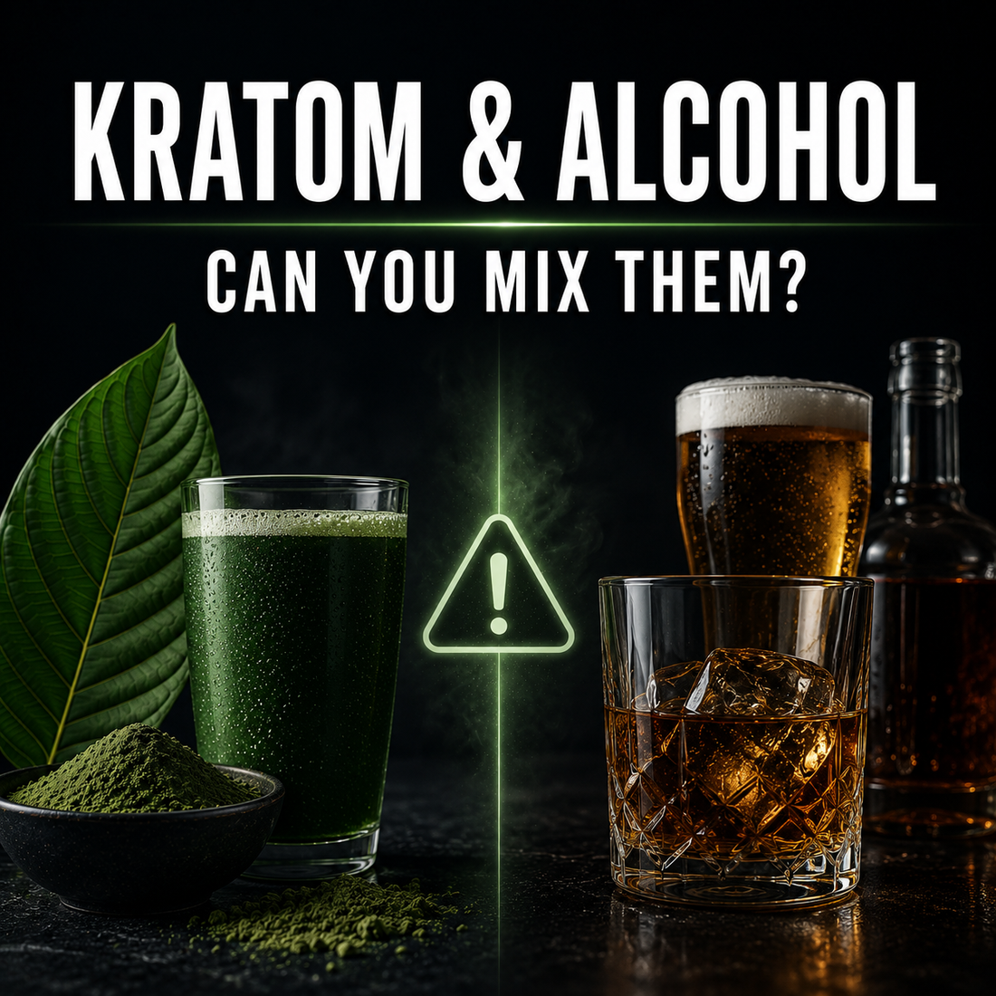 Mixing Kratom & Alcohol: Can You Drink On Kratom?