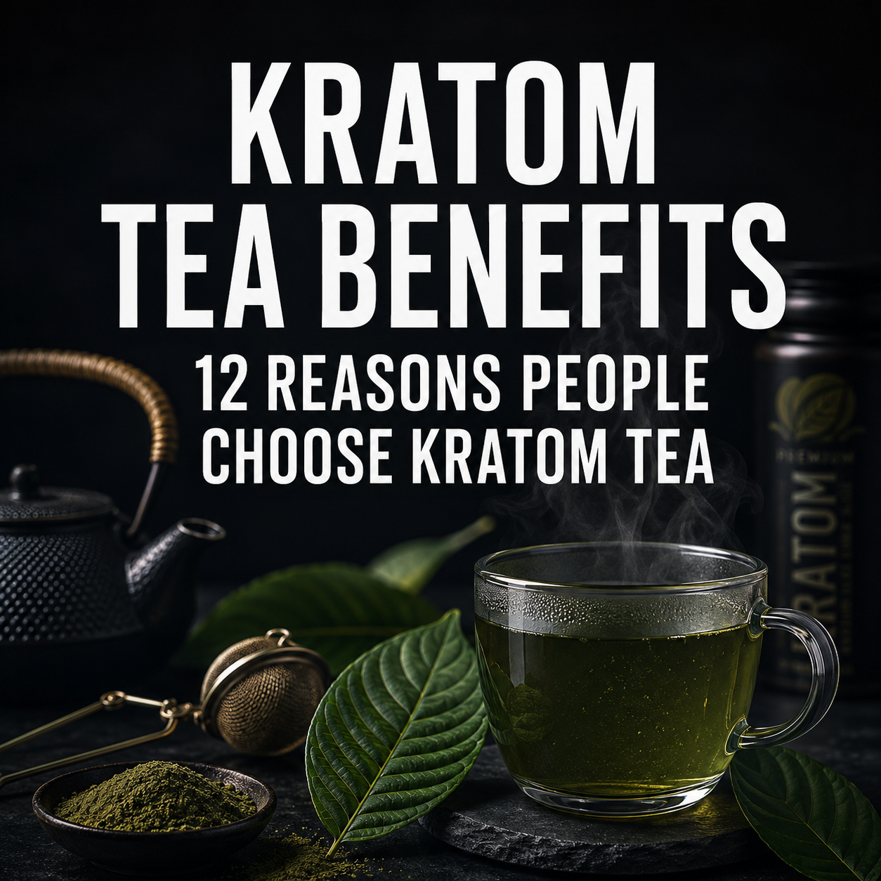 What Is Kratom Tea Good For? 12 Kratom Tea Benefits