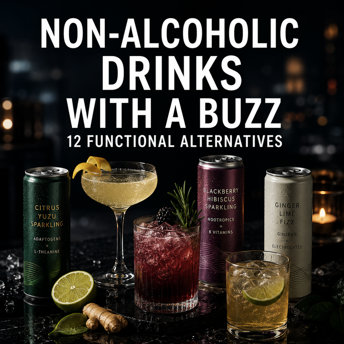 Best Non Alcoholic Drinks That Give You a Buzz (12 Alternatives)