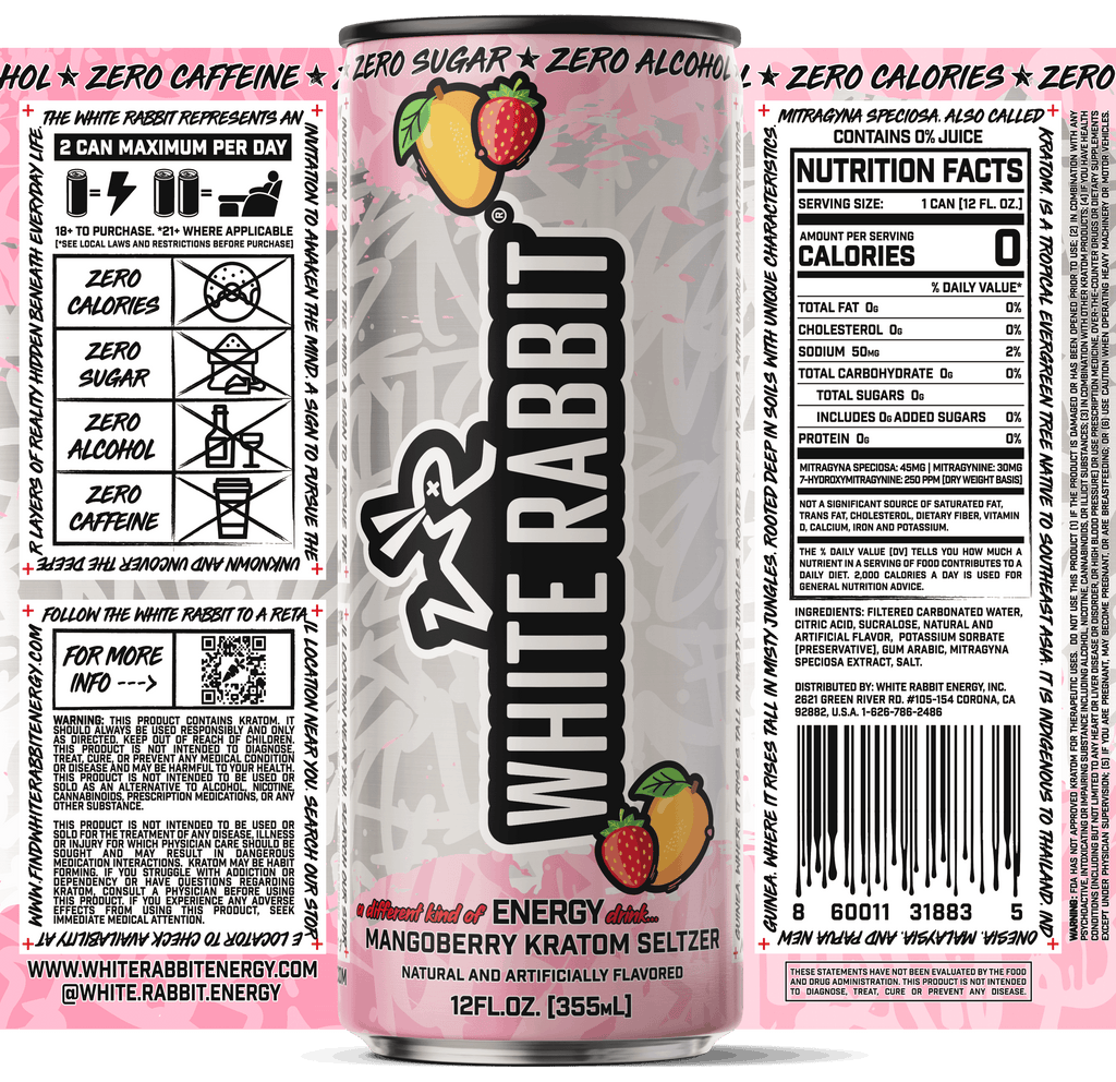 MangoBerry Kratom Seltzer