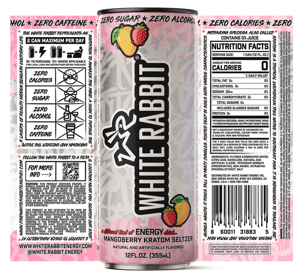 MangoBerry Kratom Seltzer
