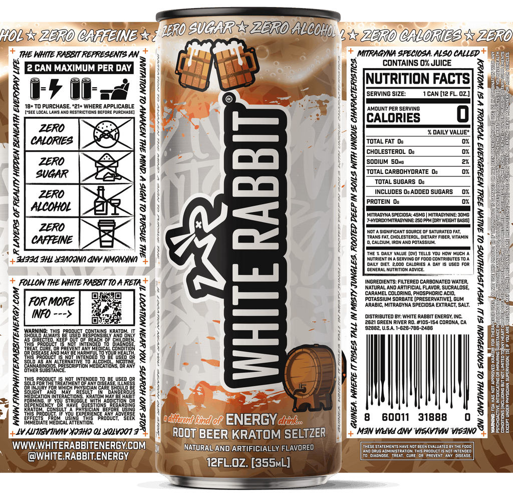 Root Beer Kratom Seltzer