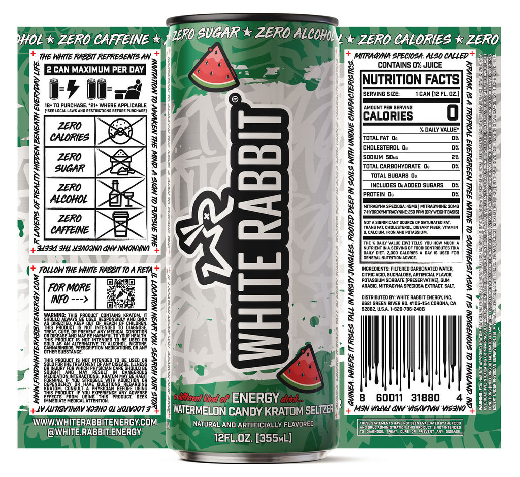 Watermelon Candy Kratom Seltzer