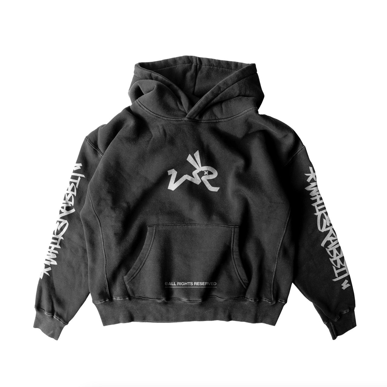 Ultra Heavy White Rabbit Hoodie